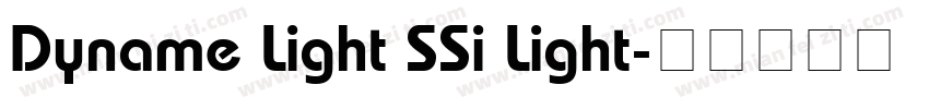 Dyname Light SSi Light字体转换